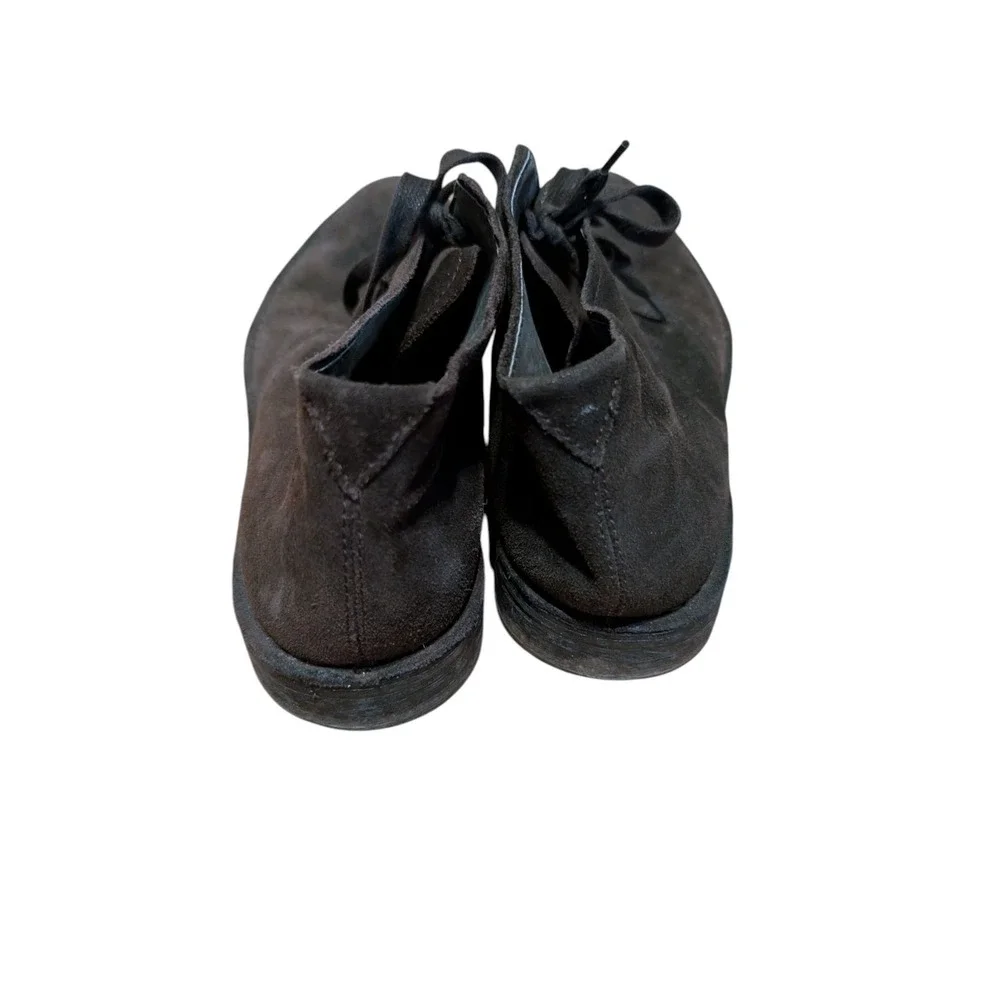 John Varvatos Chukka Boots Mens 11 M Brown Suede Hipster Preppy Crepe Soles